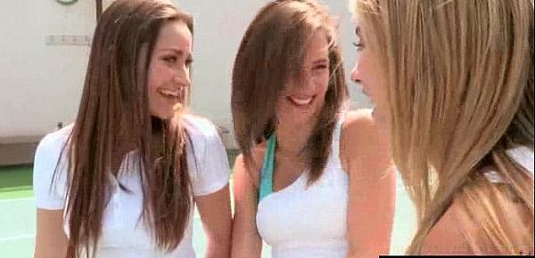  Teen Lesbos (Dani Daniels & Malena Morgan & Lia Lor) Play Till Climax On Cam vid-15